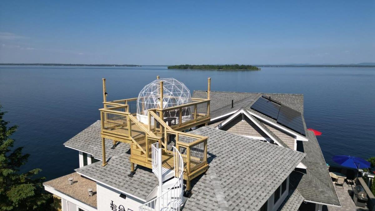 Loza House Adirondack Skydeck Unit Lake Front 普拉茨堡 外观 照片